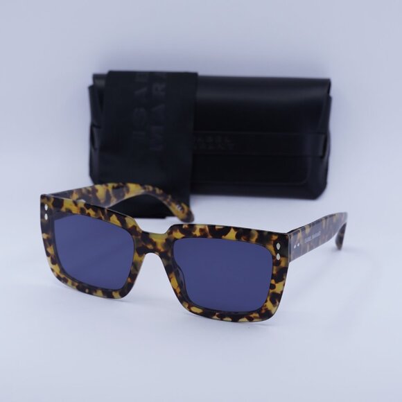 Final Price! Isabel Marant IM 0005/N/S 0EPZ KU Havana/Blue Sunglasses - Picture 4 of 11